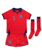 England Jack Grealish #7 Replika Borta Kläder Barn VM 2022 Kortärmad (+ byxor)